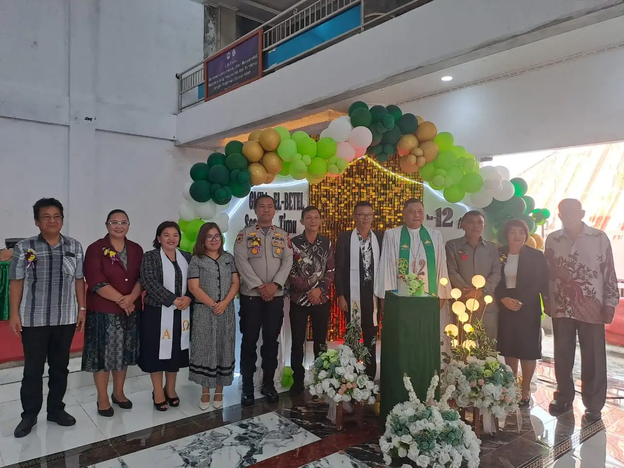 12 Tahun GMIM El Bethel Seretan Timu: Syukur, Kebersamaan, dan Peran Polri Menjaga Ketertiban